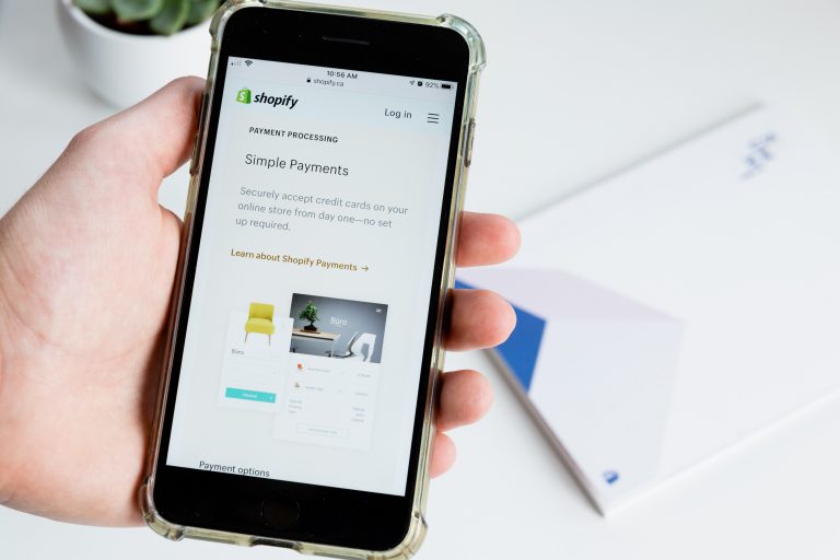 Webshop zonder voorraad