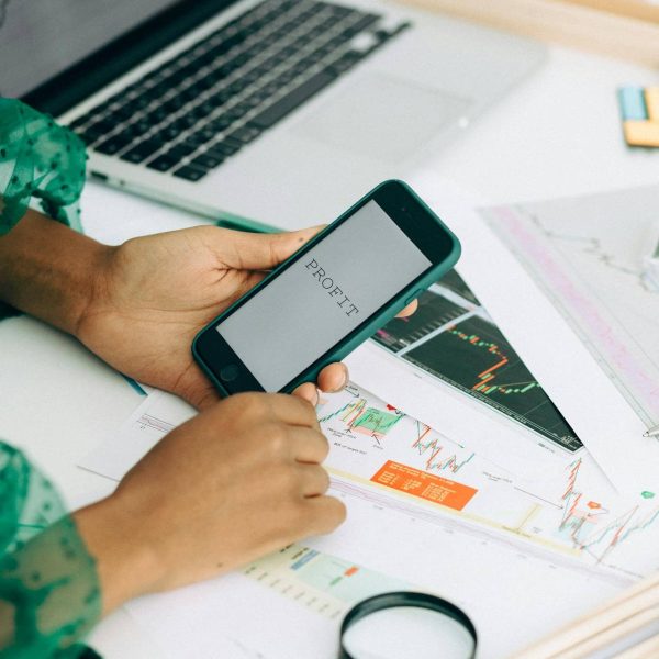CRM statestieken systeem op de telefoon