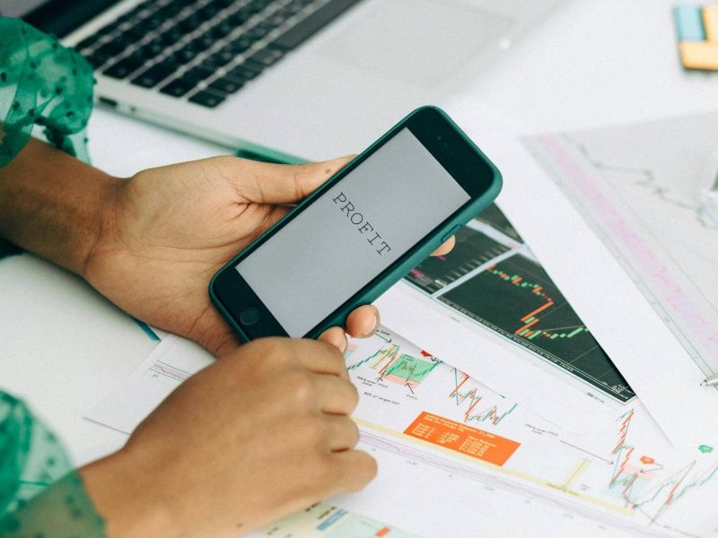 CRM statestieken systeem op de telefoon